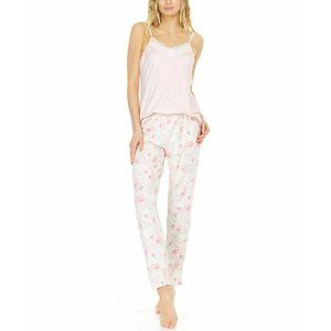 NWT! Flora Nikrooz Women's Sz M Chase Floral Cami & Pants 2pcs Pajama Set